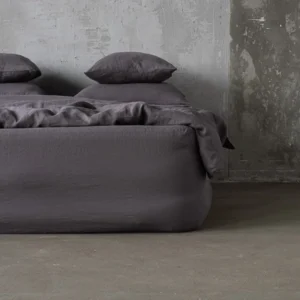 Jogi lanena plahta STONE WASHED Steel grey