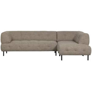 Kutna sofa LLOYD COARSE WOVEN BROWN MELANGE desna