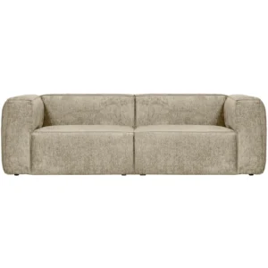 Sofa BEAN STRUCTURE VELVET BUTTERMILK