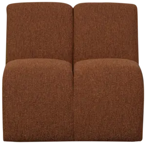 Fotelja Mojo bouclé rust brown
