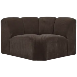 Kutni element Mojo brown, rebrasti