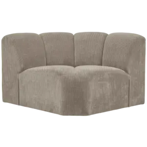 Kutni element Mojo dark sand, rebrasti