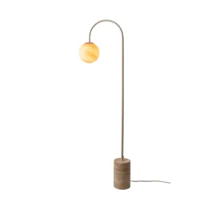 Podna lampa TIVOLI, brown
