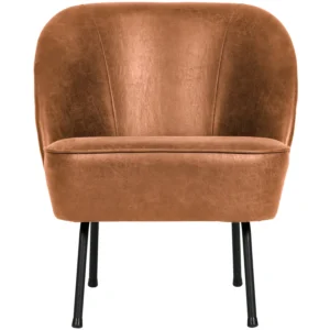 Fotelja VOGUE ECOLEATHER COGNAC