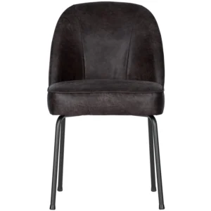Stolica VOGUE ECOLEATHER BLACK
