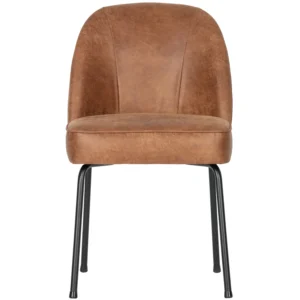 Stolica VOGUE ECOLEATHER COGNAC