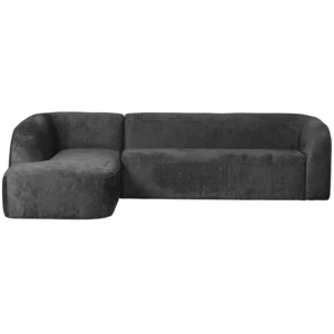 Kutna garnitura SLOPING CORNER VELVET MOUNTAIN LEFT