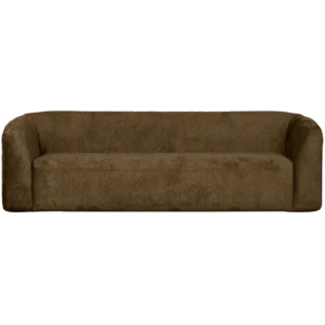 Sofa SLOPING SOFA STRUCTURE VELVET BRASS
