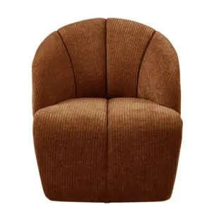 Fotelja Mojo swivel rust brown