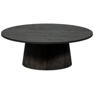 Stolić MAAN, mdf dark brown 35xØ100cm