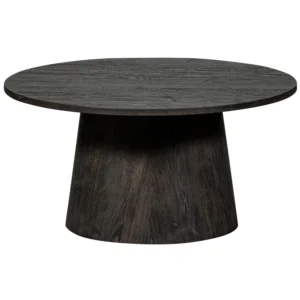 Stolić MAAN, mdf dark brown 40xØ80cm