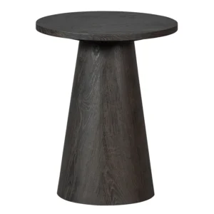 Stolić MAAN, mdf dark brown 50xØ40cm