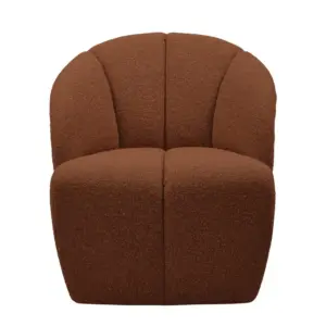 Fotelja Mojo swivel rust brown