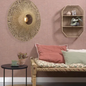 Hanging lamp Kalimantan vertical dia.87x20cm bl./nat. L