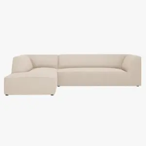 Lijeva kutna sofa Ruby, 4 sjedala