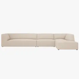 Desna kutna sofa Ruby, 5 sjedala