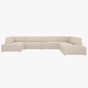 Desna panoramska sofa Ruby, 7 sjedala
