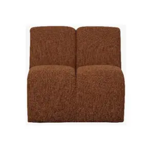 Fotelja Mojo bouclé rust brown