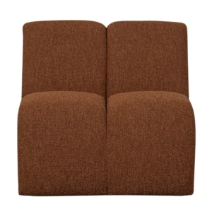 Fotelja Mojo bouclé rust brown