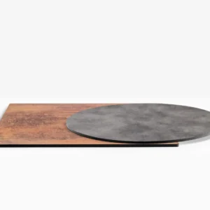 Stolna ploča SOLID LAMINATE STONE FINISH COMPACT okrugla za unutarnju upotrebu 10mm